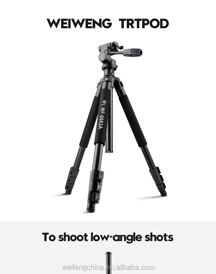 professional portable camera stand with 3/8 screw high quality Aluminum alloy  great tripod for dslr phone