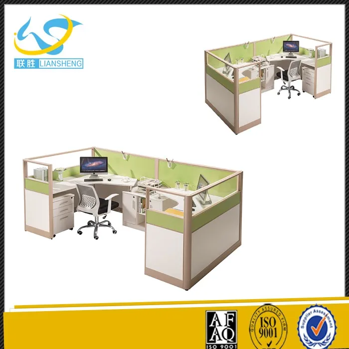 Modern Appearance Two People Office Desks Office Furniture Type