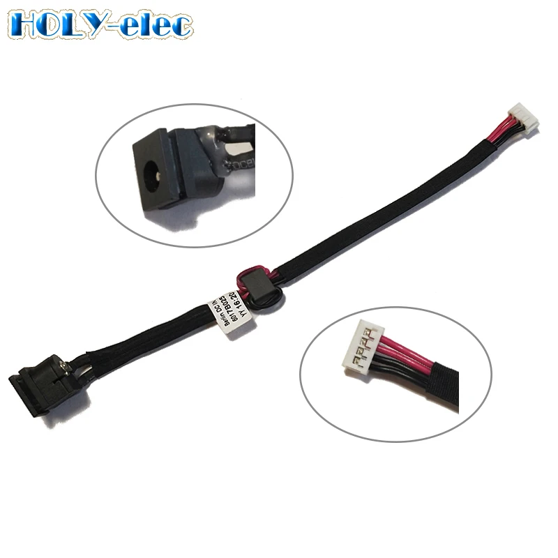 Laptop dc power jack for Toshiba Satellite C640 C650 A500D L650 DC Jack Cable Harness(PJ439-2.5)