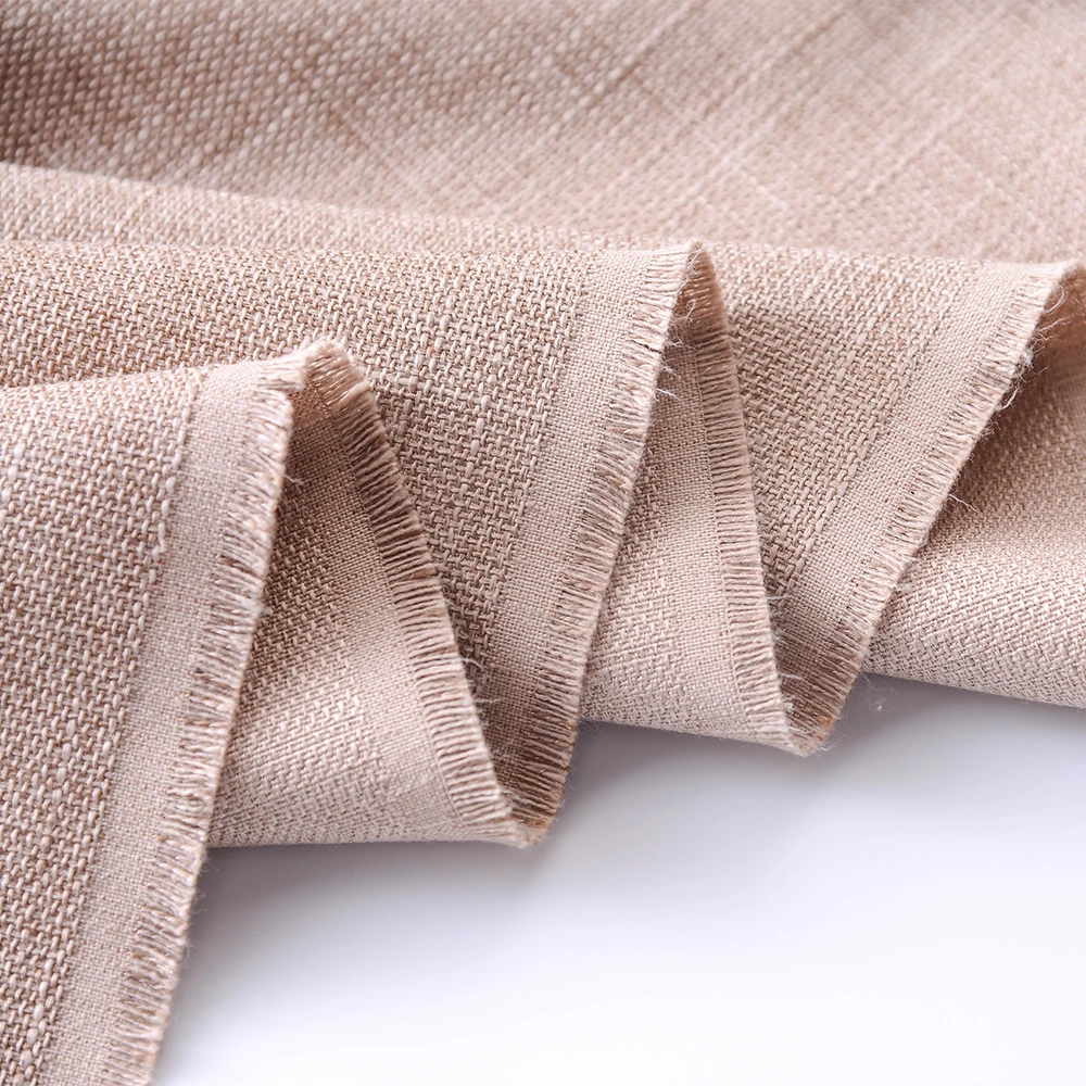 Manufacturer Polyester Poly Blend Linen Upholstery Fabric Buy