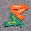 High Definition Customized Size Clothing Polyester Care Woven Labels for Garments