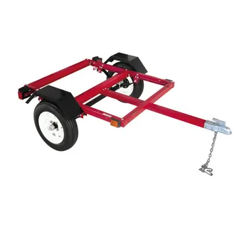 4x4 Power Coated Small Utility Trailer For Sales Red Trailer - Buy ...