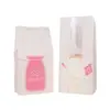 High quality white packaging bread bag/customized printed paper bag with pe film window open