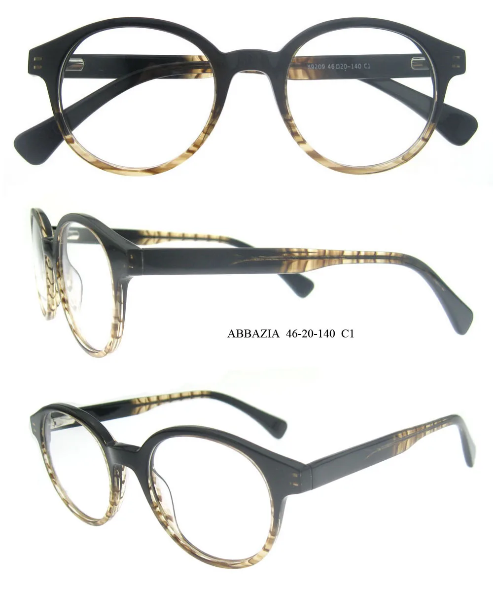 Professional Manufacturer Fake Wood Round Glasses Frame - Buy Spectacle