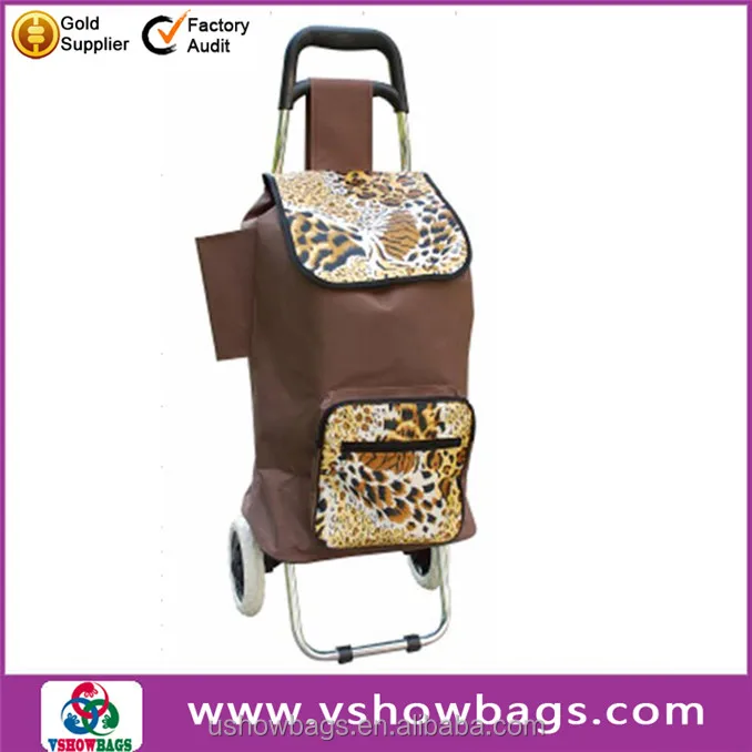 Trolley With Seat Trolley Recycle Shopping Bag Foldable Shopping