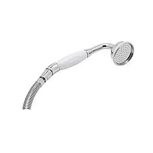 Rohl U.5387LS-APC Perrin and Rowe Inclined Hand Shower with Metal Handle and 60" Hose, Polished Chrome