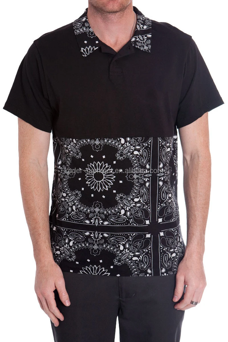 bandana t shirt mens