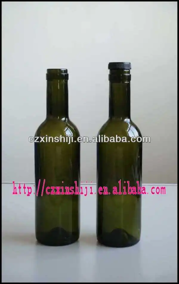 187ml Dark Green Glass Wine Bottle With Screw Top Buy Glass Wine Bottle 187ml Wine Bottles