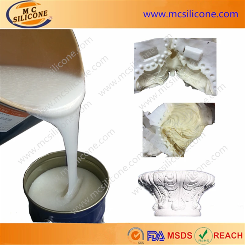 garden decoration mould making RTV-2 Silicone rubber