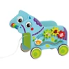 Pull Along Horse Toy Sorting Wooden Pull String Toy