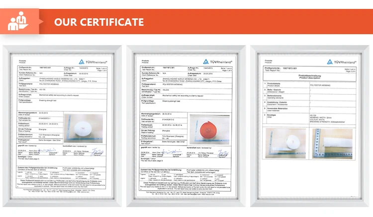 polyester safety webbing