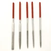 5pcs needle file set/customized diamond needle files sets/electroplated diamond needle file