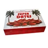 Wholesale custom dates corrugated paper box with divide