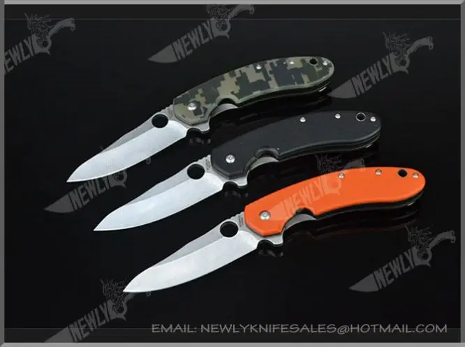 2017 Colorized Titanium Folding Knife Tactical Pocket Knife