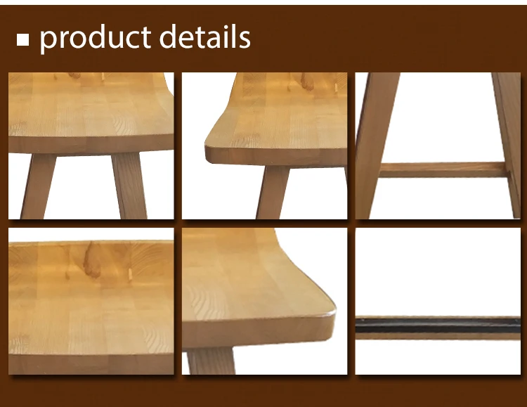 wholesale popular custom wooden bar stool tops