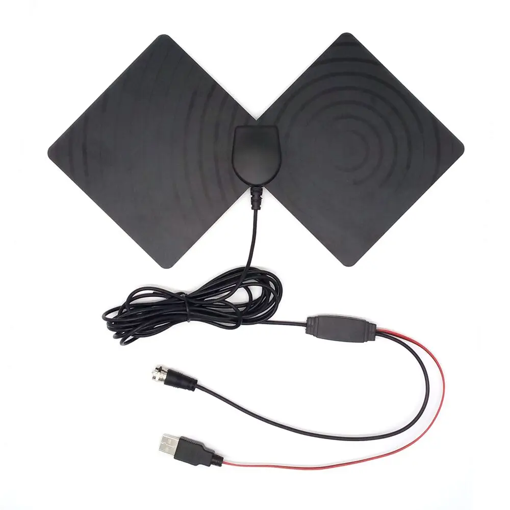 Car Satellite Tv Antenna 20dbi High Gain Indoor Digital Tv Antenna For