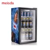 98L Glass Door CFC Free Display Wine Refrigerator Coke