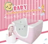 Baby Lovely Bathing Equipment Side Glass Massage Spa Jets Portable Bathtub