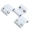 Aluminum Sliding Door Accessories Plastic Shower Door Hinges