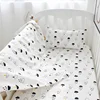 popular organic bedroom sleeping bed linings baby 3 piece crib baby girl beds