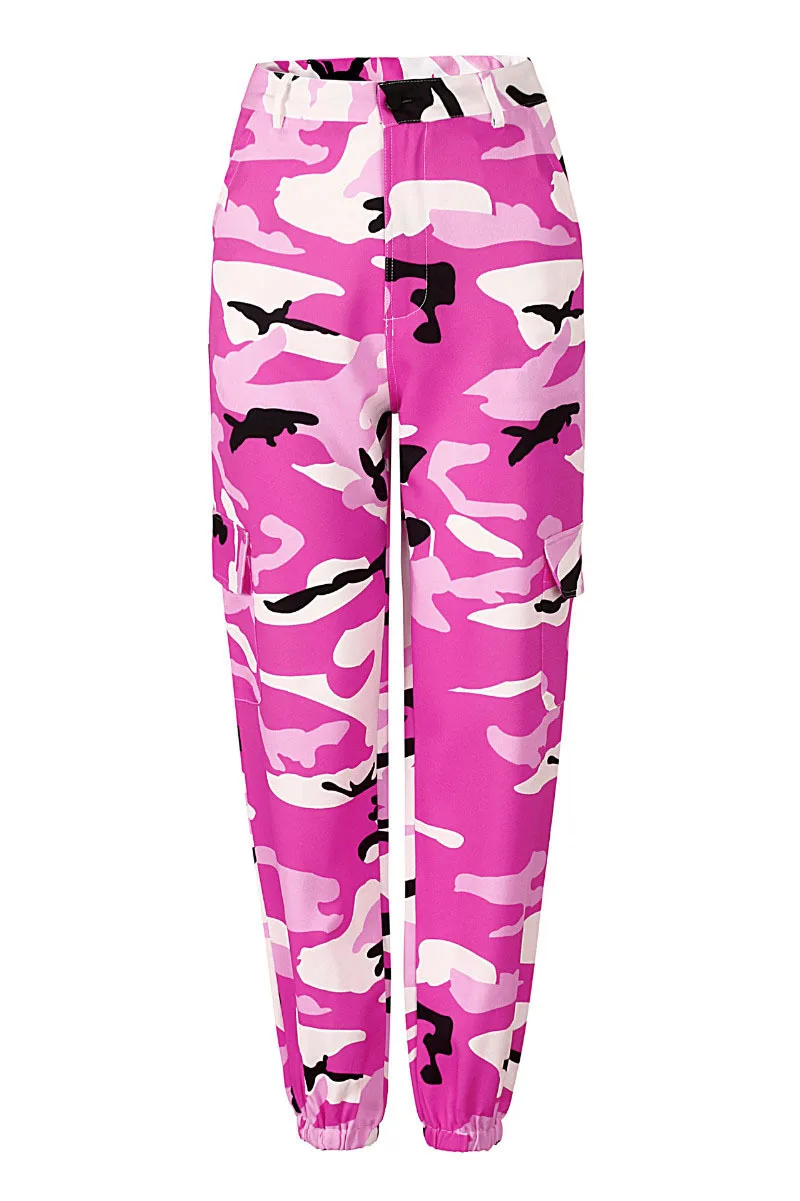 camo jogging bottoms womens