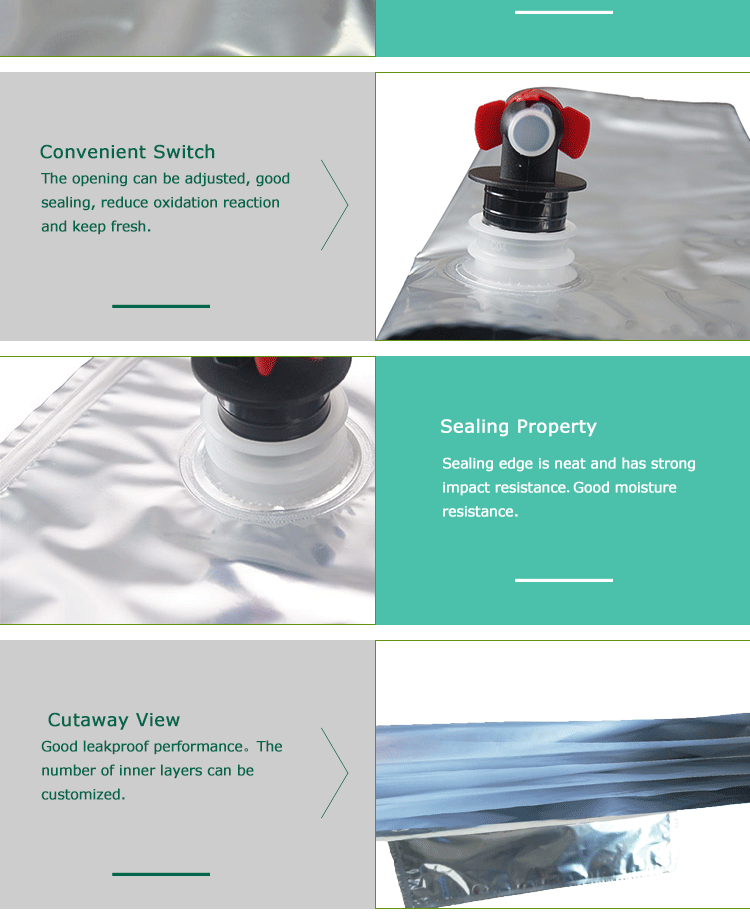 Bib Bag In Box With Valve Packaging Corrugated Box/bag In Box 10l Buy