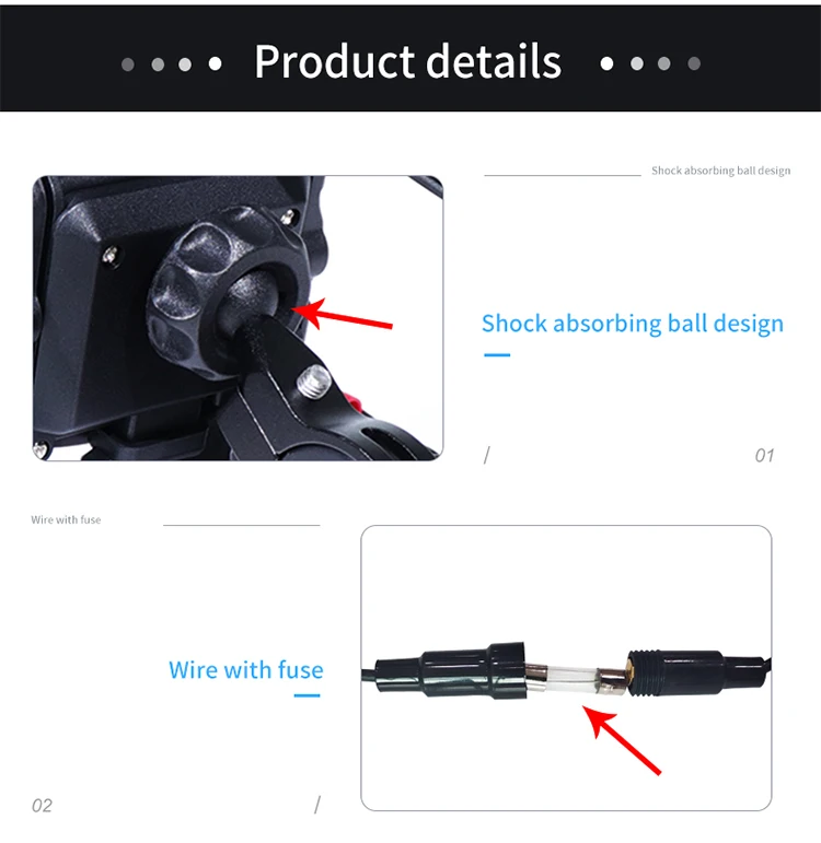 New hotsale Fast charge Motorcycle bike Phone Holder USB Charger