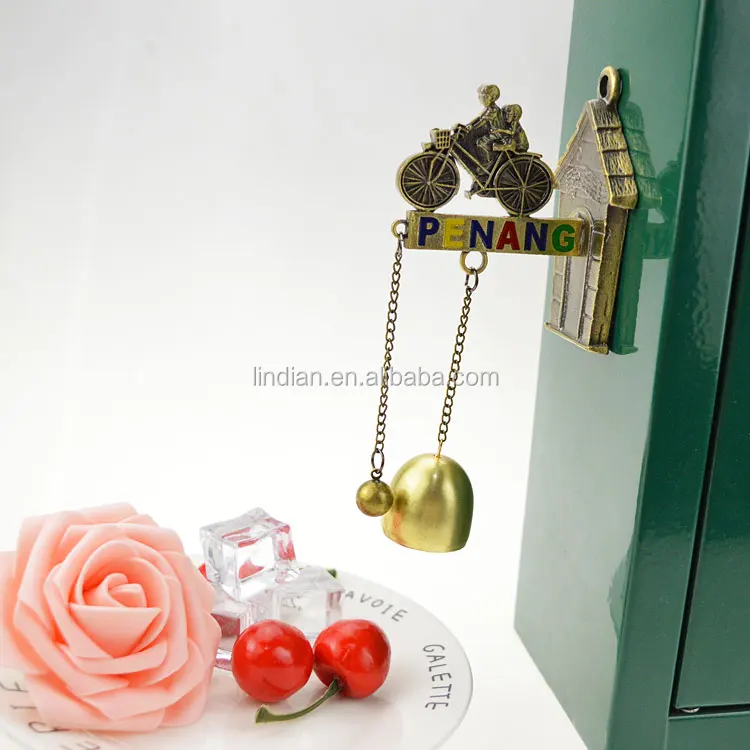 Personalized Name Penang Malaysia Souvenir Keyring Custom Brand Name