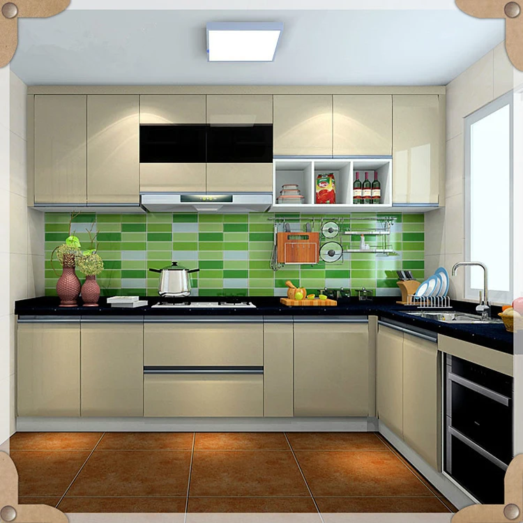 1220x2440 18mm high gloss uv panel for kitchen cabinet door