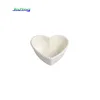 Appetizer dessert bread plates Heart-shaped ceramic household dinning colour glaze logo