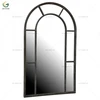 Rustic Antique Finishing Wall Decorative Wood Window Mirror
