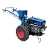 farm mini diesel hand Rotary tillage walking tractor attachments