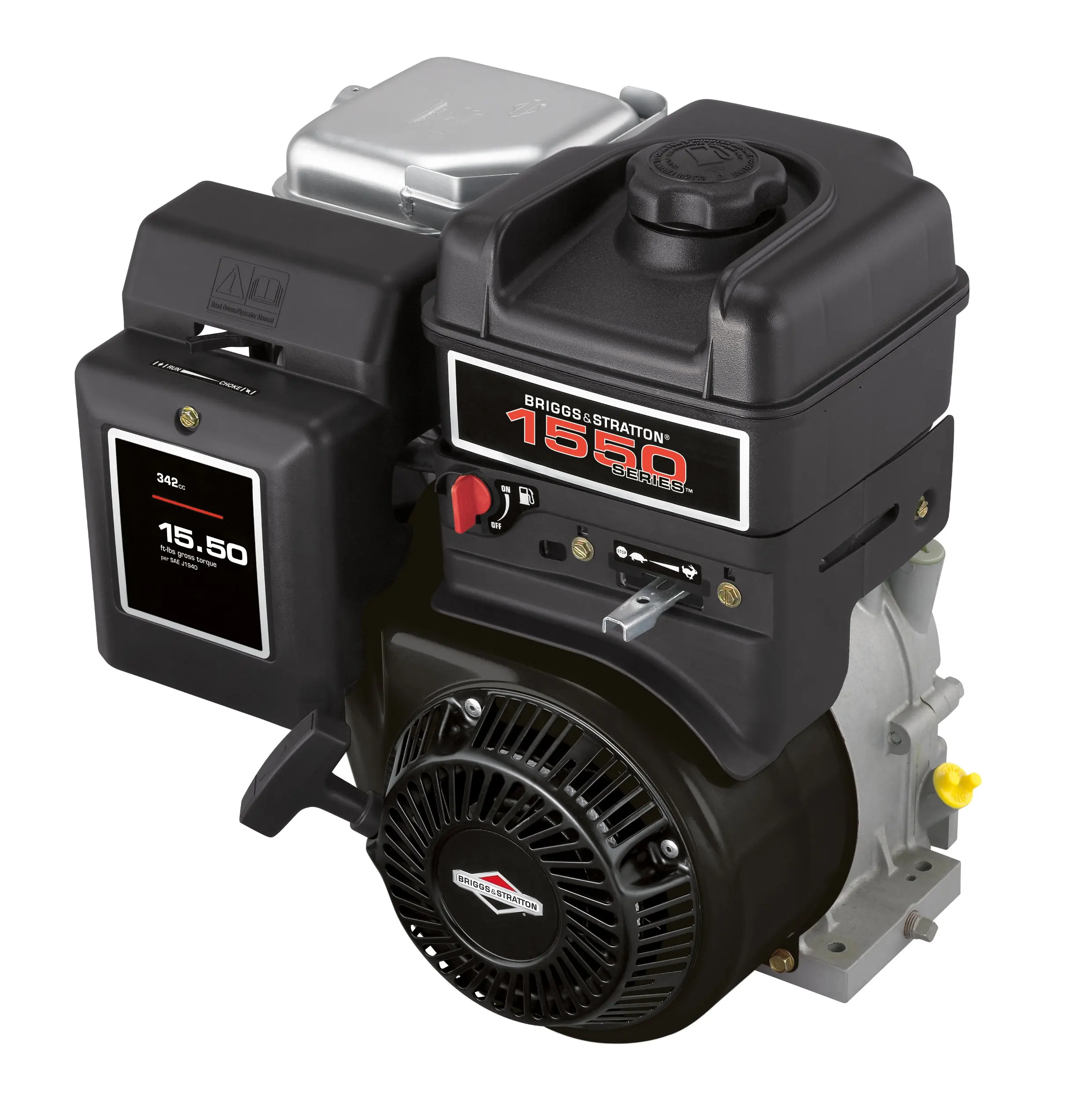Get Quotations · Briggs & Stratton 210332-0535-B1 342cc 15.50 Gross Torque Engine With A Threaded
