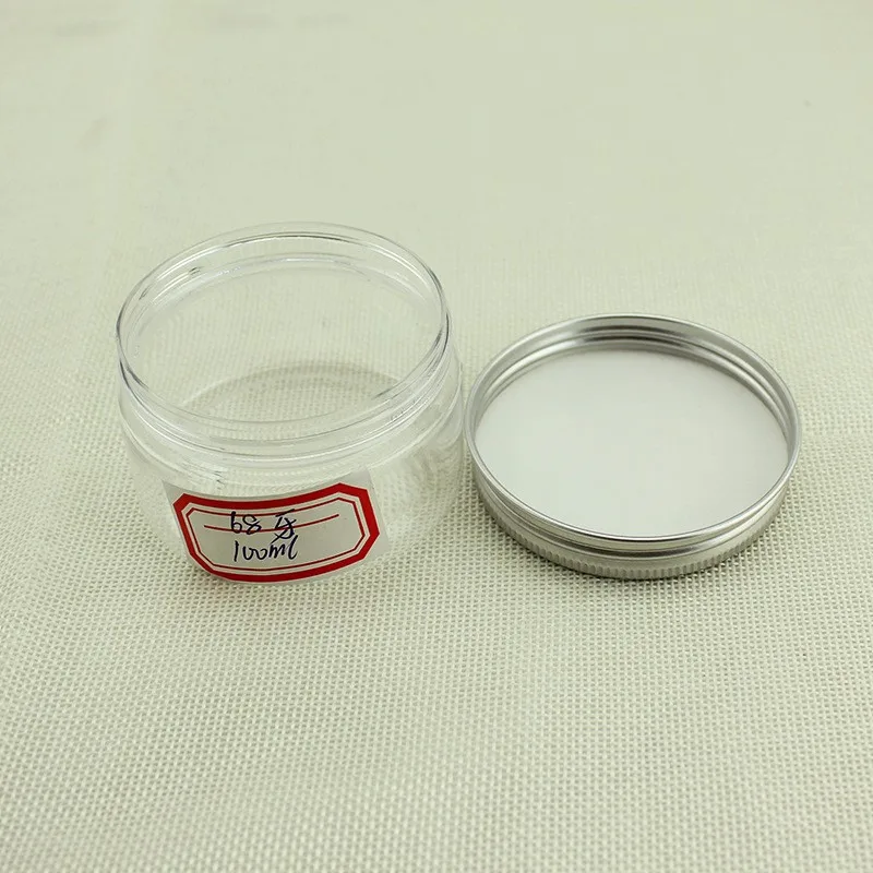 100ml Clear Hair Wax Plastic Container Skin Care Cosmetic Container Hair Mask Pet Jars Buy