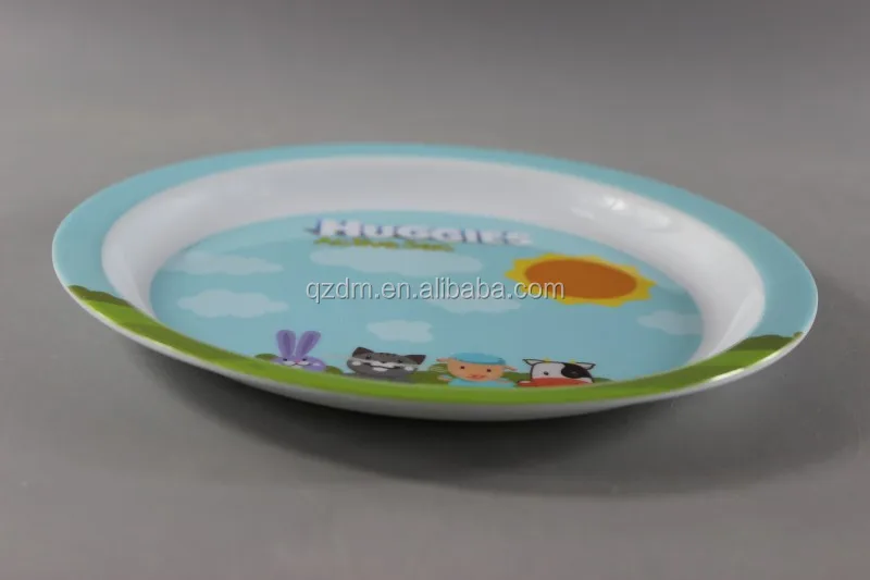 Sales promotion Melamine Dinner Plate Children Plate