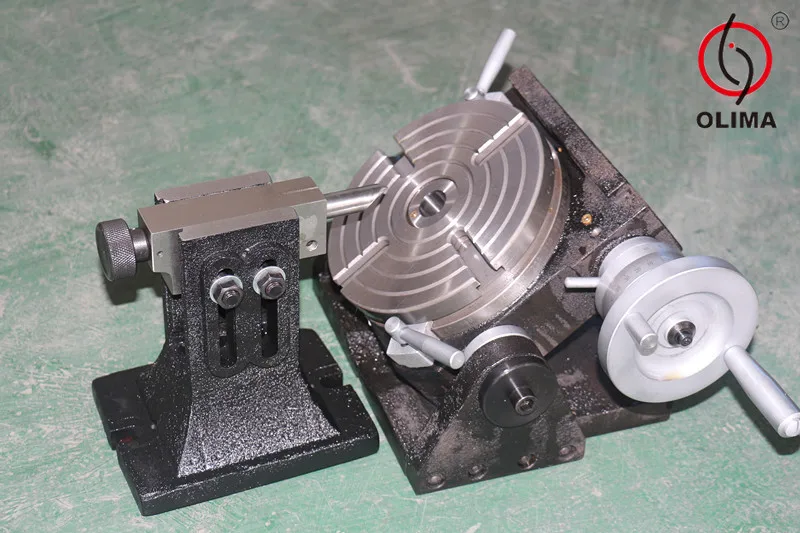 Other Machine Tools Accessories Olicnc 4" Tilting Rotary Tables For