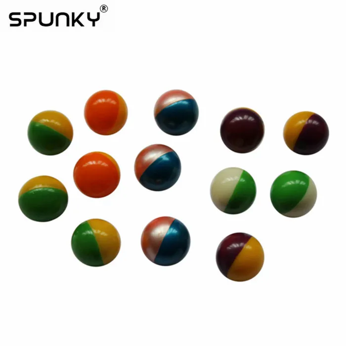 Biodegradable 0.68 Caliber Paintballs Peg Paintball With Double Color