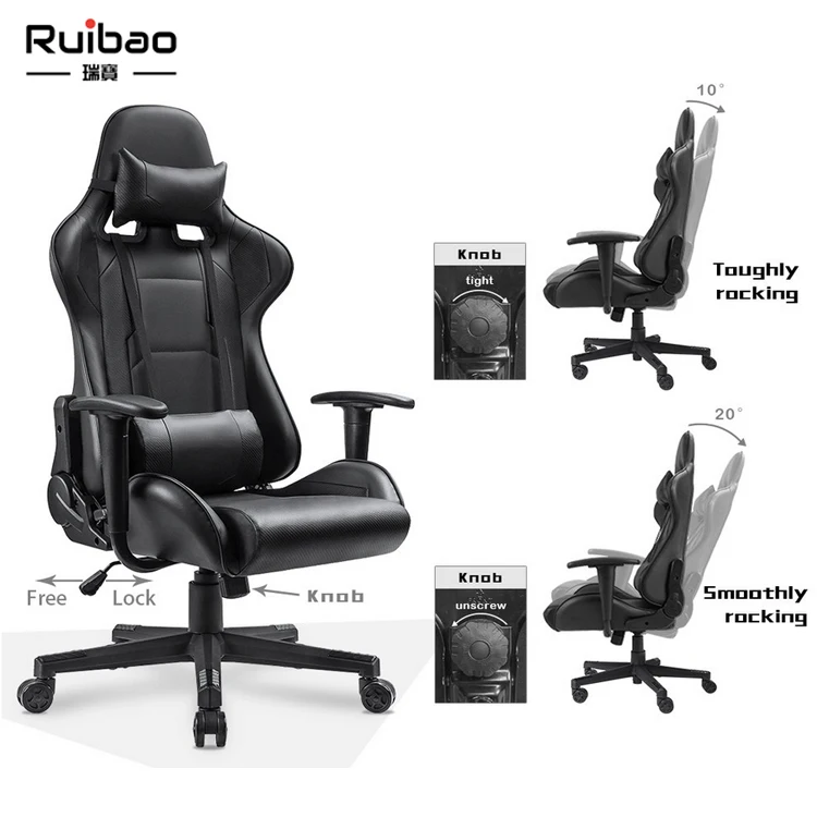 게이머 인체 공학적 레이싱 의자 Pc 컴퓨터 의자 게임 의자 Headrest - Buy 게임 의자 Headrest Pc 컴퓨터 ...