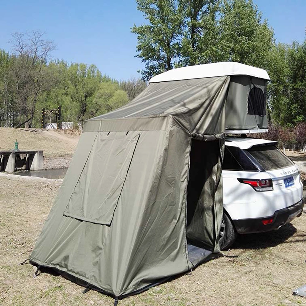2016 Hybrid Cars Solar Roof Top Tent Fiber Glass Hard Shell Rooftop