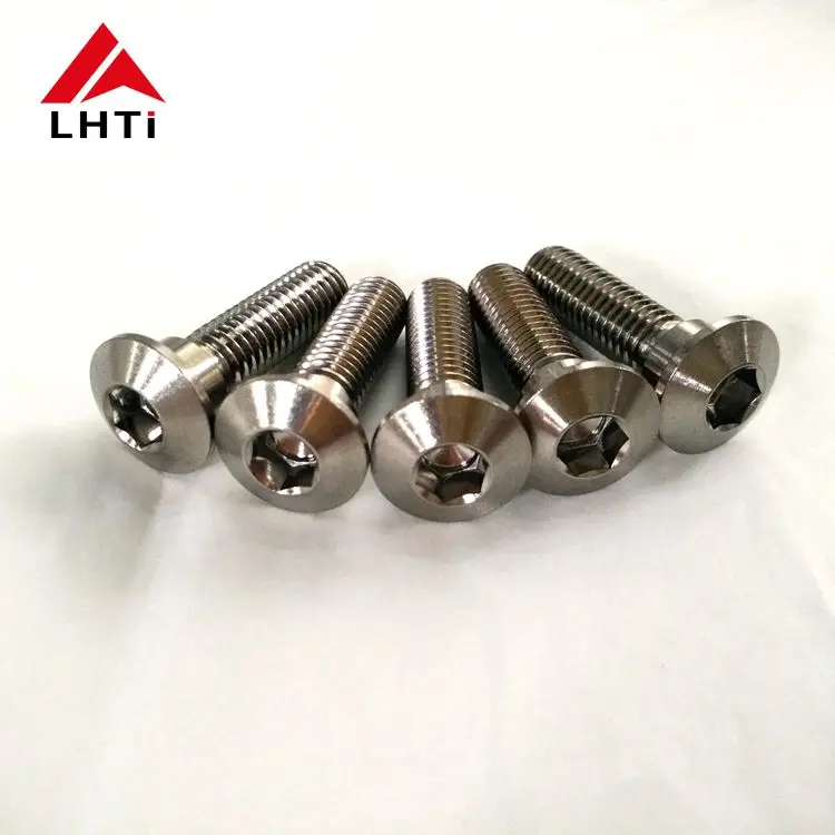 GR5 6Al4V m6 m8 Titanium disc bolts for motorcycle