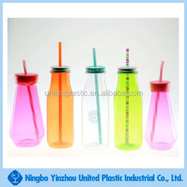 500ml Plastic Milk Bottle Straw Cups Buy 500ml Plastic Milk Bottle