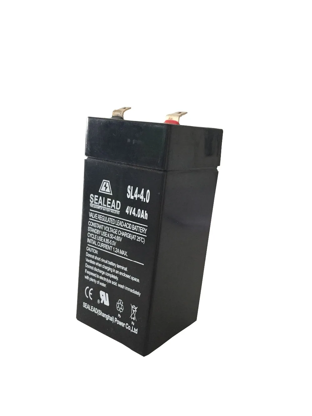 Sealed Lead Acid Battery 4v 4ah Lead Plates Battery For Motorcycle