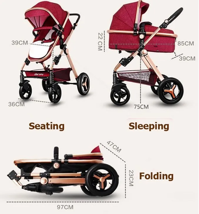 pushchairs 3 in 1