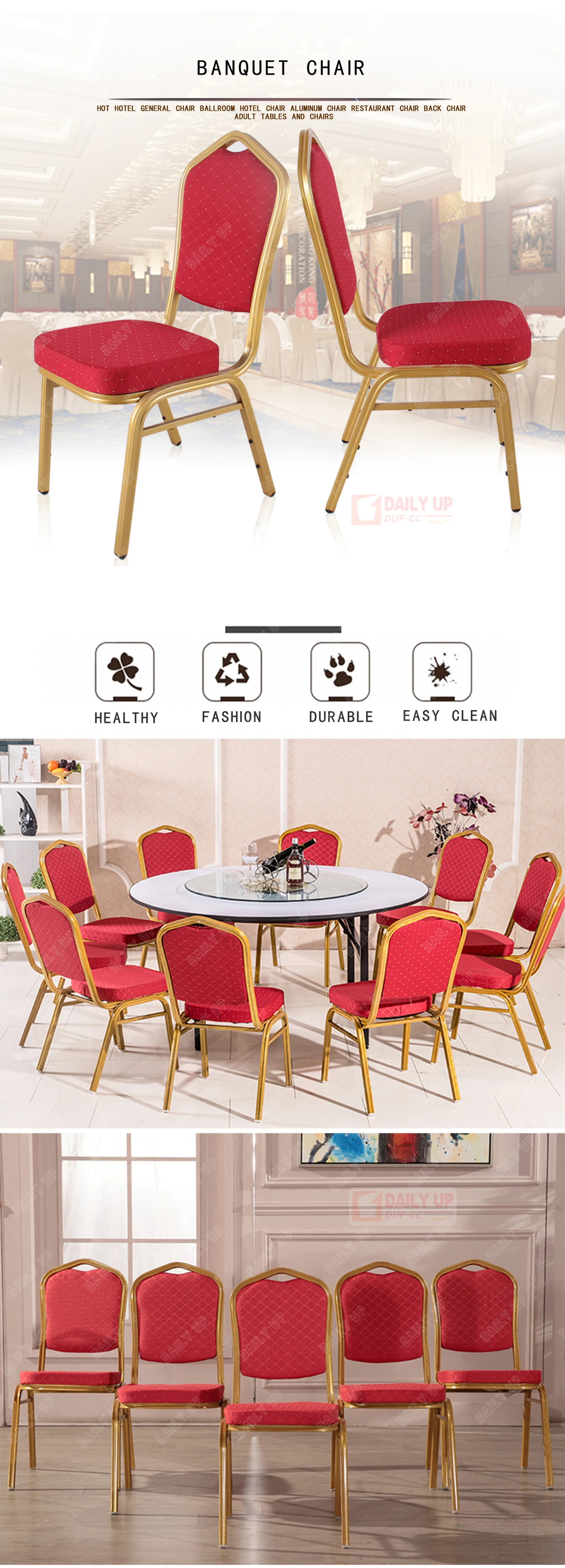 Cheap Banquet Hall Chair Specification Upholstered Dining Chair For Event Restaurant Hotel