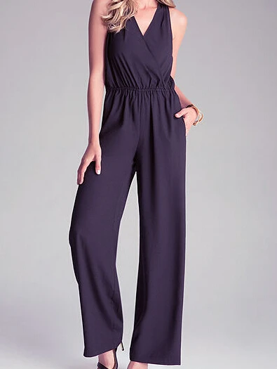 petite flared jumpsuit