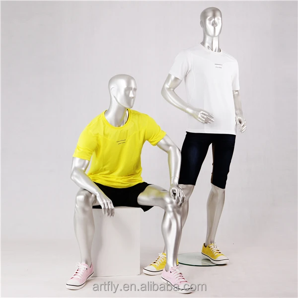 Fashion Store Window Display Female Standing Popular Glossy Sports