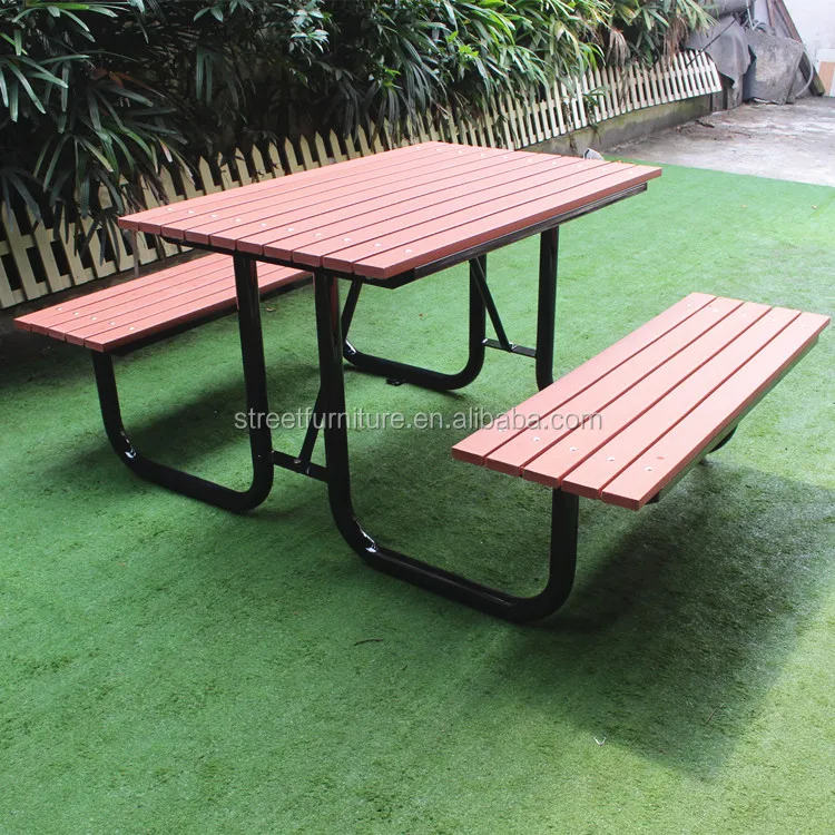 6 Ft Recycled Plastic Heavy Duty Picnic Table Portable By Park