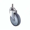 4" medical trolley stainless steel TPR caster wheel