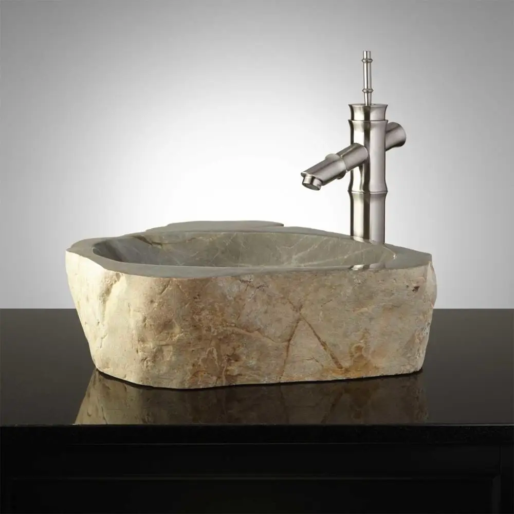 Factory Supply Granite Farmhouse Stone Vessel Sink Buy River Stone Vessel Sink,High Quality