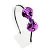3Inch Europe and the United States popular flip sequins children rabbit ears bow headband head buckle